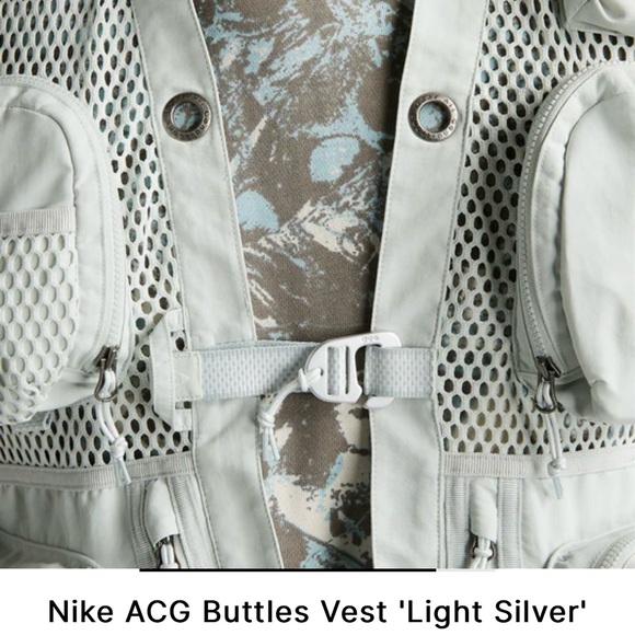 Nike ACG Buttles Vest 'Light Silver' - Picture 10 of 14